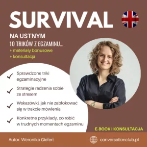 survival na ustnym i konsultacja